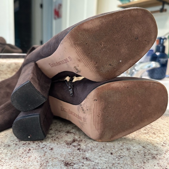 Enzo Angiolini Over-the-knee Suede Boots 6 1/2 - Picture 5 of 6